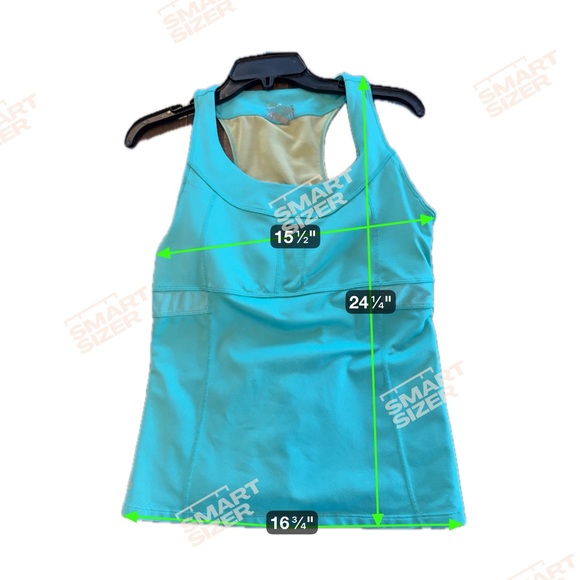 Athleta Teal Performance Tank Top women’s size large - Picture 6 of 6